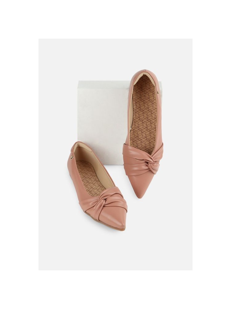 Van Heusen Women Peach Ballerinas-picture-39