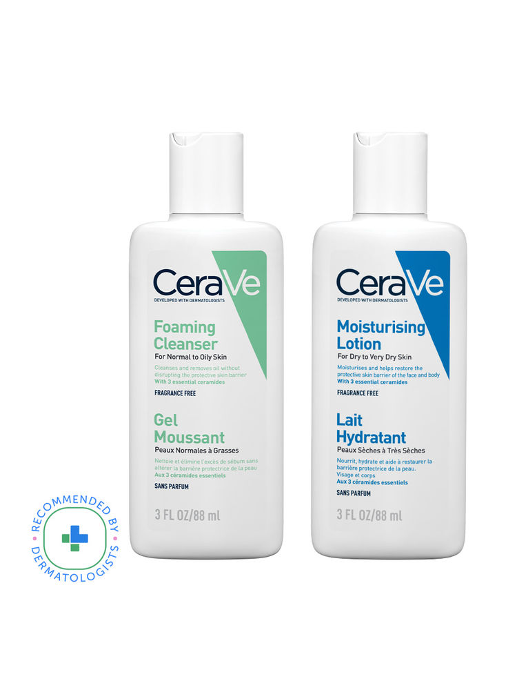 CeraVe Facewash & Moisturizing Lotion Combo with Ceramides Skincare Routine for Normal to Oily Skin-picture-25