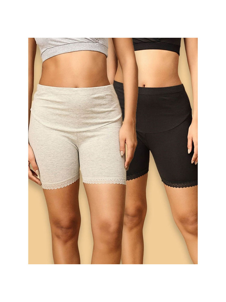 The Mom Store High Waist Mama Boyshorts (Pack of 2)-picture-13