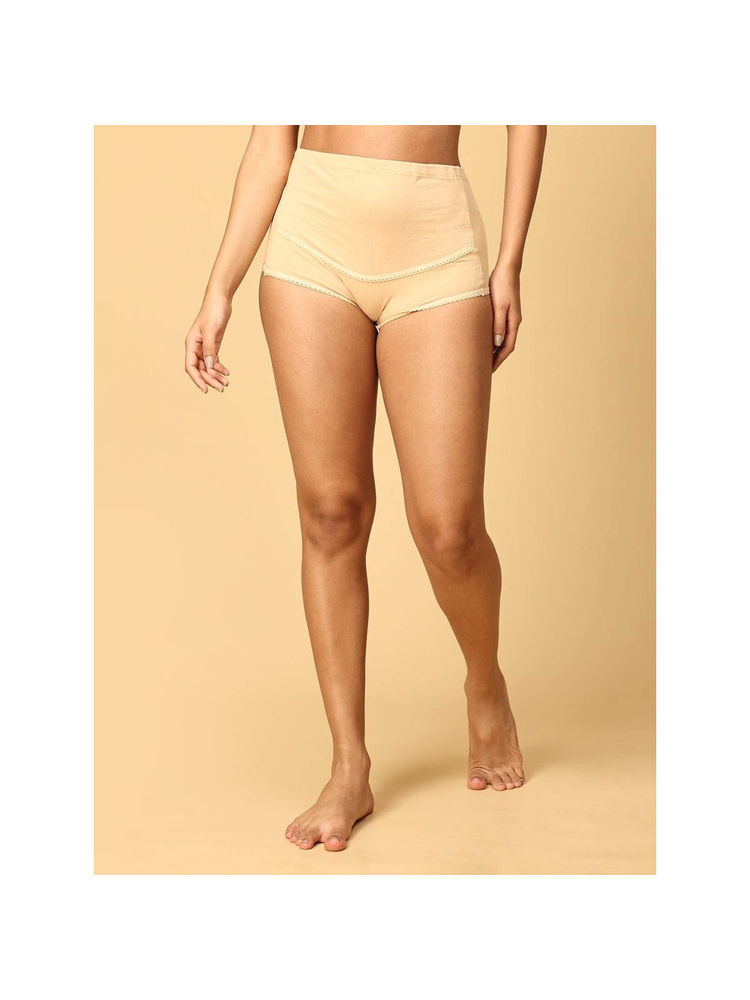 The Mom Store Beige Mama Over Belly Support Panties-picture-17