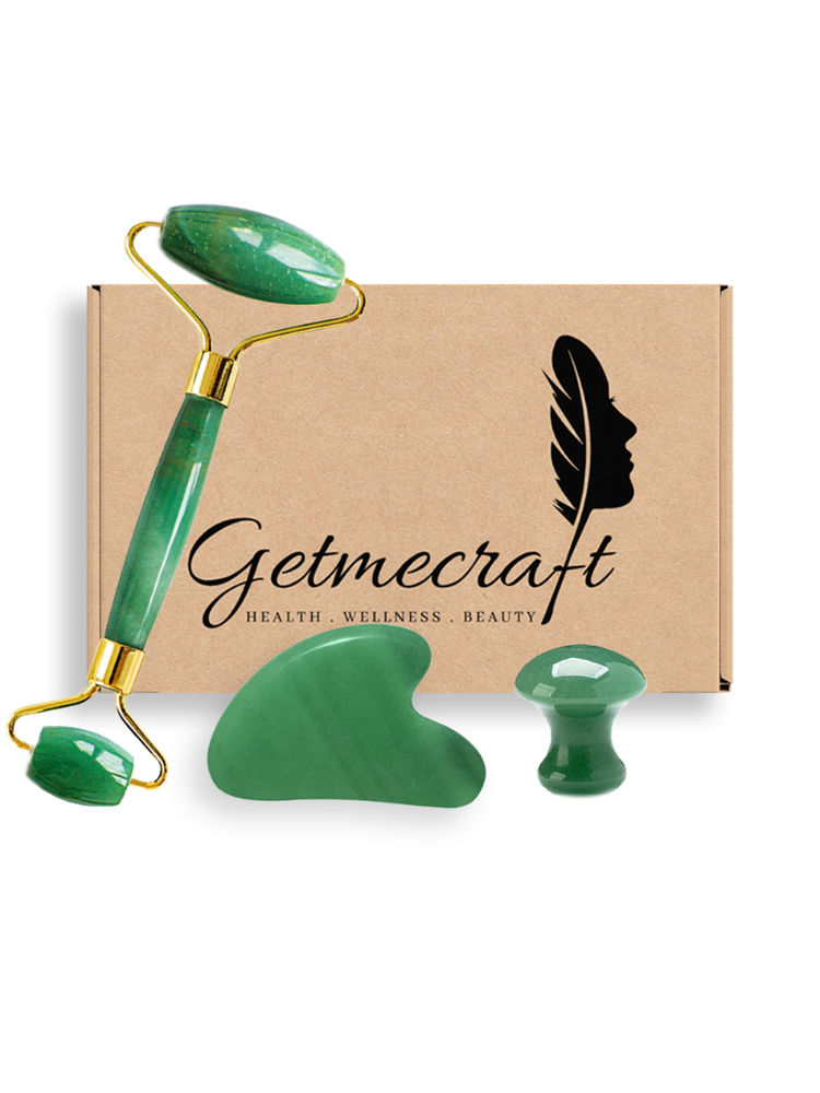 Getmecraft Green Jade Aventurine Face Roller And-image-36