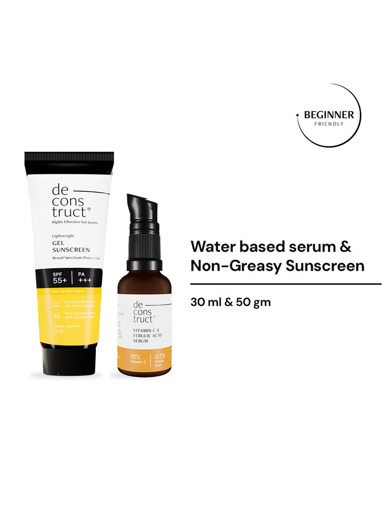 Deconstruct Sun Protect Duo - Vitamin C Serum + Gel Sunscreen-image-25