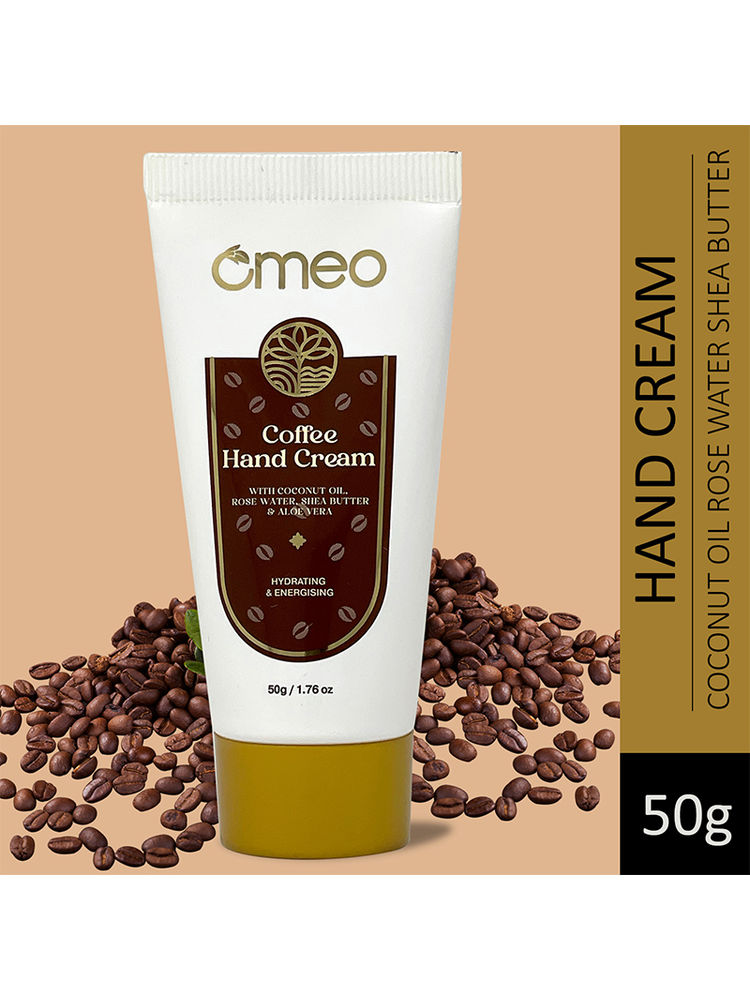 Omeo Coffee Hand Cream - For Glowing & Hydrated Hands