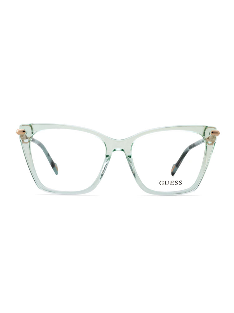 Guess Eyewear for Women with Shiny Crystal Light Green Gold Acetate Frame (53)-image-13