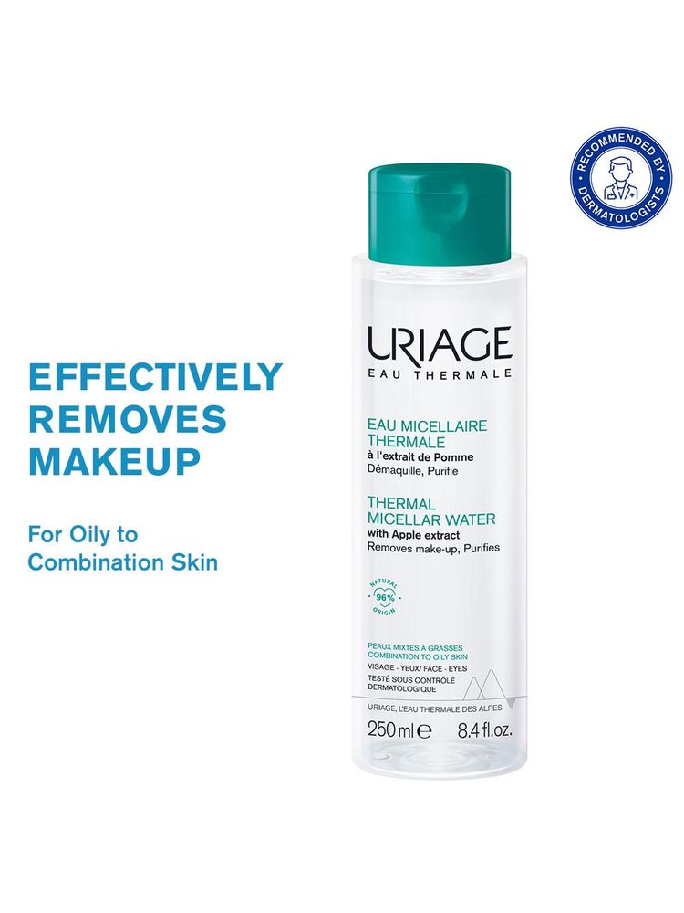 Uriage Thermal Micellar Water Normal - Dry Skin Removes Makeup From Face & Eyes Dermat Recommended-image-42