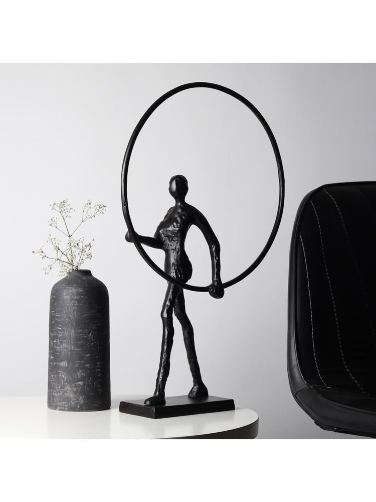 De Maison Decor Enigmatic Embrace Sculpture Black-picture-24