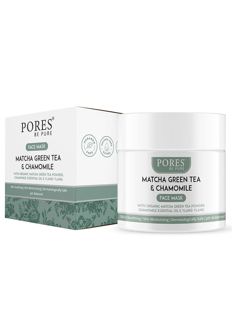 Pores Be Pure Matcha Green Tea Clay Face Mask With Green Tea-image-37