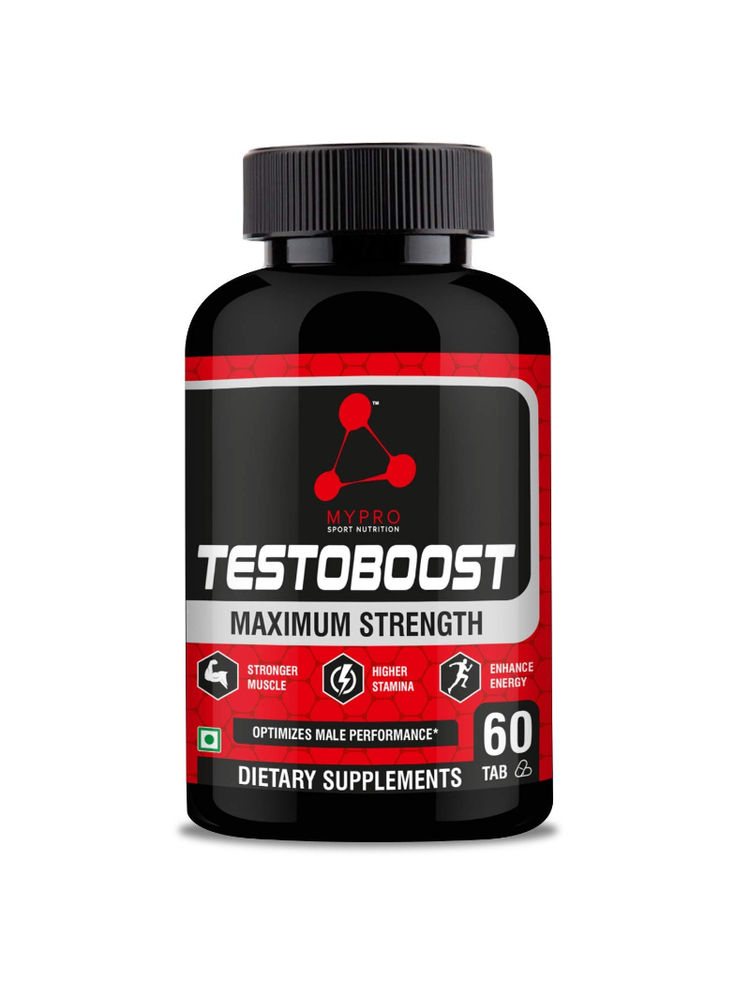 MYPRO SPORT NUTRITION Testosterone Booster Supplement And Boost Men Muscle - Tablet-image-29