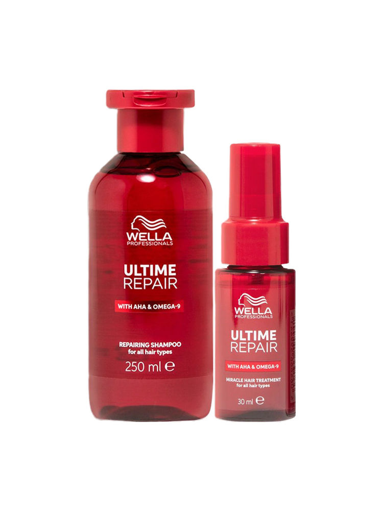 Wella Professionals Ultime Repair Shampoo & Serum Combo 1