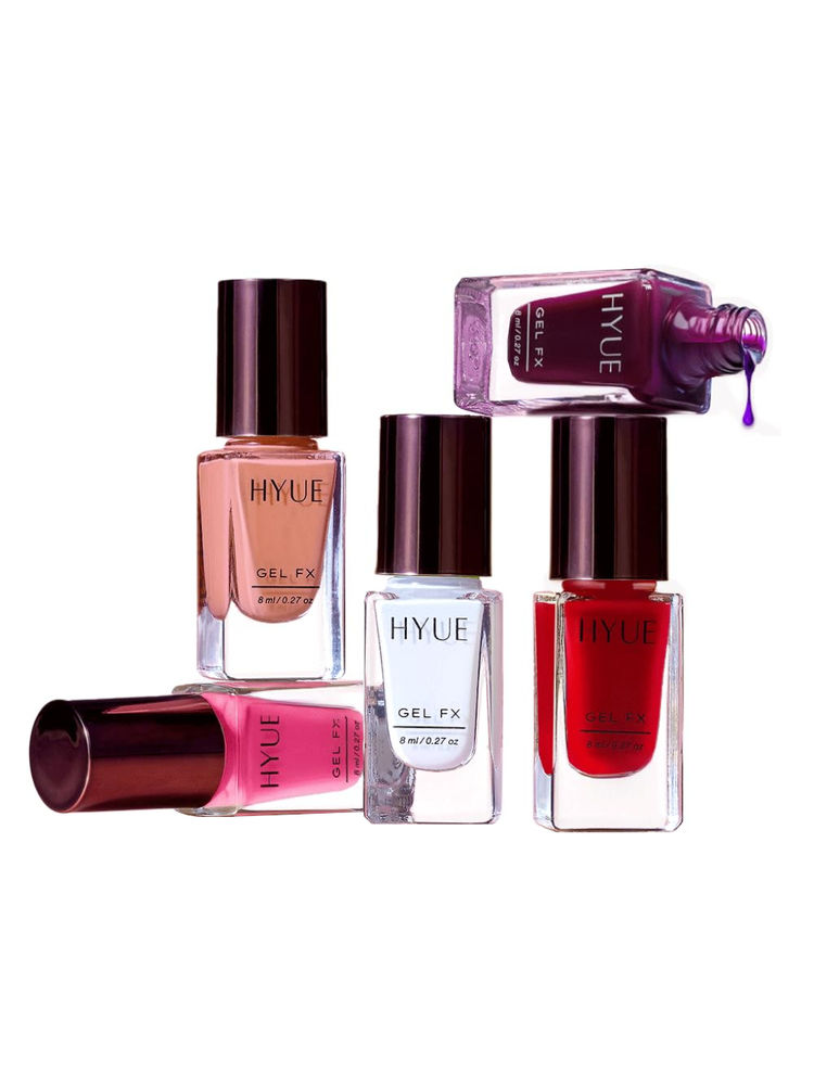 HYUE Fab Five Gel Fx Nail Paint - Set Of 5-image-37