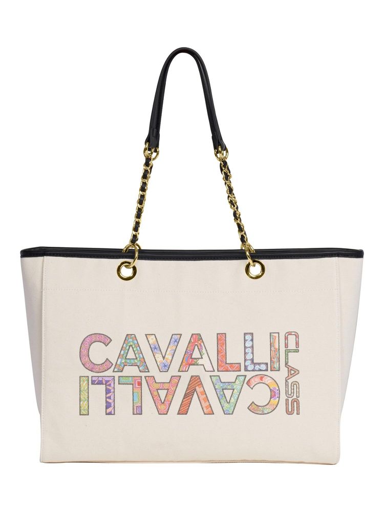 Cavalli Class Black Synthetic Vale Tote Bag-picture-26