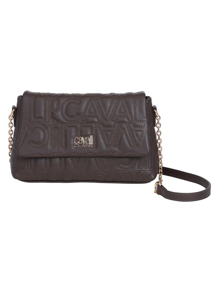 Cavalli Class Brown Synthetic Luisa Crossbody Bag-picture-35
