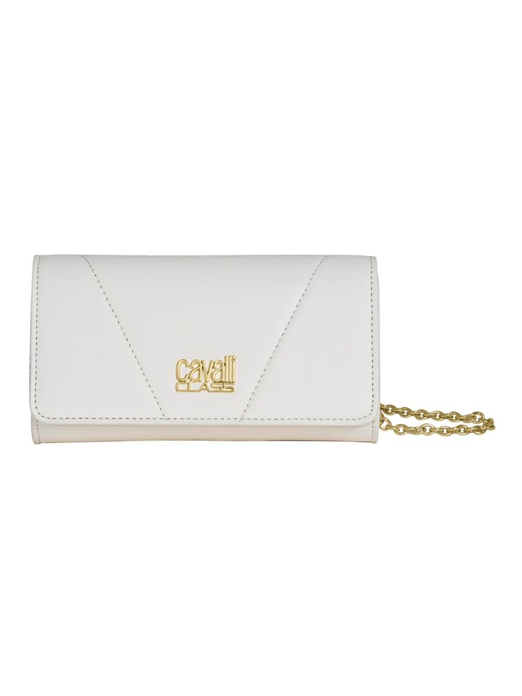 Cavalli Class White Synthetic Ilana Crossbody Bag-image-22