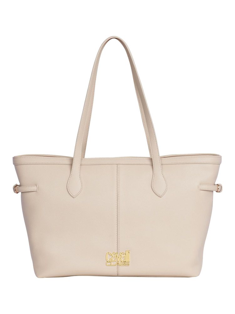 Cavalli Class Beige Synthetic Pelia Tote Bag-picture-28