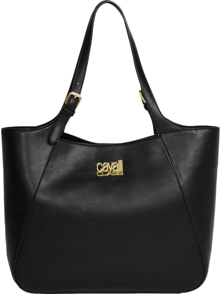 Cavalli Class Black Synthetic Valle Shoulder Bag-picture-14