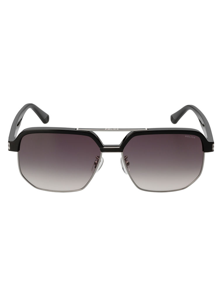 police accessories Police Men Full UV Protected Grey Lens Square Sunglasses (61)-picture-26