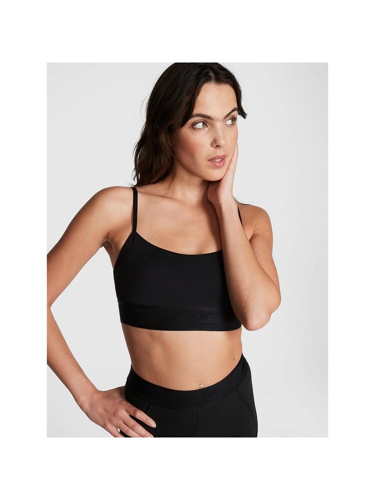 Victoria's Secret Ultimate Lightly Lined Black Sports Bra-image-48