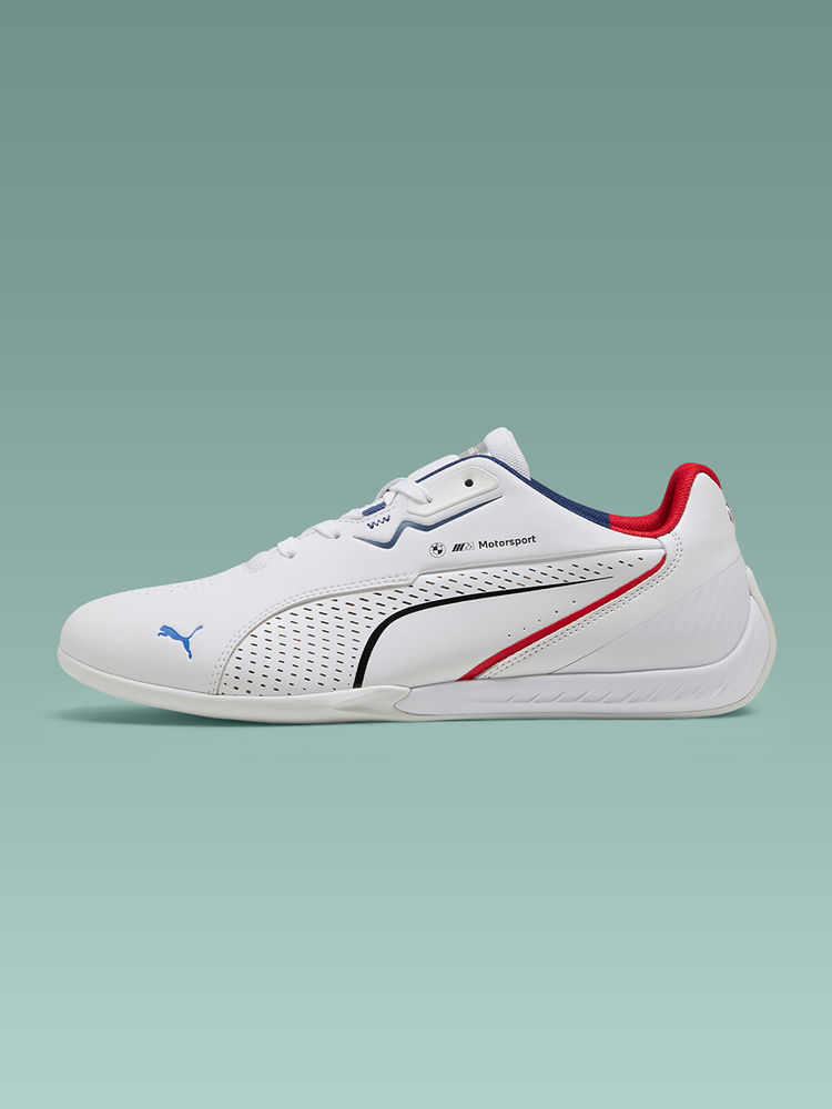 Puma BMW MMS Drift Cat 11 Unisex White Sneakers-image-11