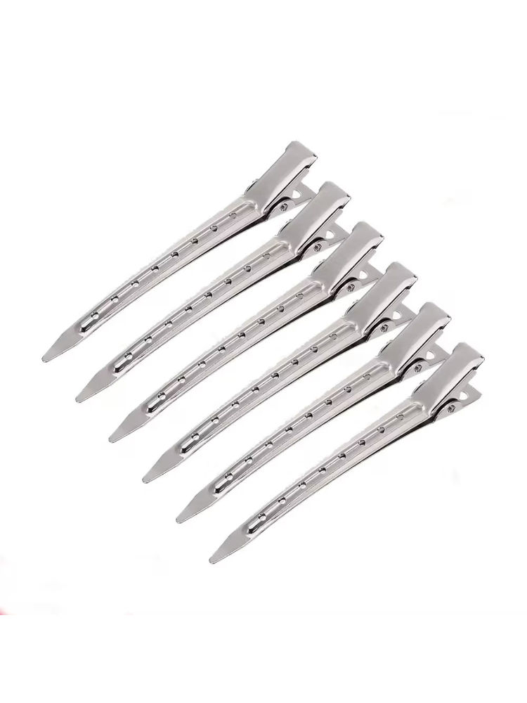 Gorgio Professional Hair Clip For Multipurpose - Pack of 6 (colour/shape may vary)