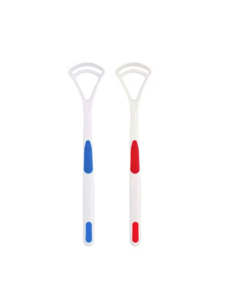 Gorgio Professional Tongue Cleaner Brush Scraper - Set of 2 (Color May Vary) (GTC006)-image-36