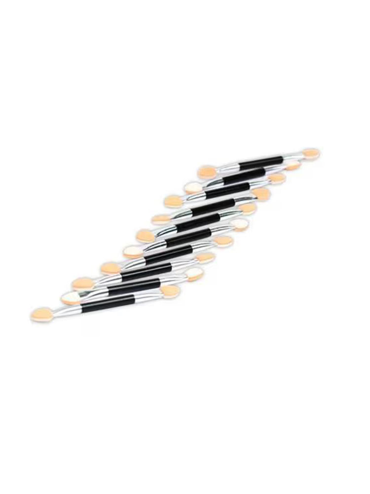 Gorgio Professional Double Ended Sponge Eyeshadow Applicator Brush GMB0075 10 Pcs (Colour may Vary)-picture-28
