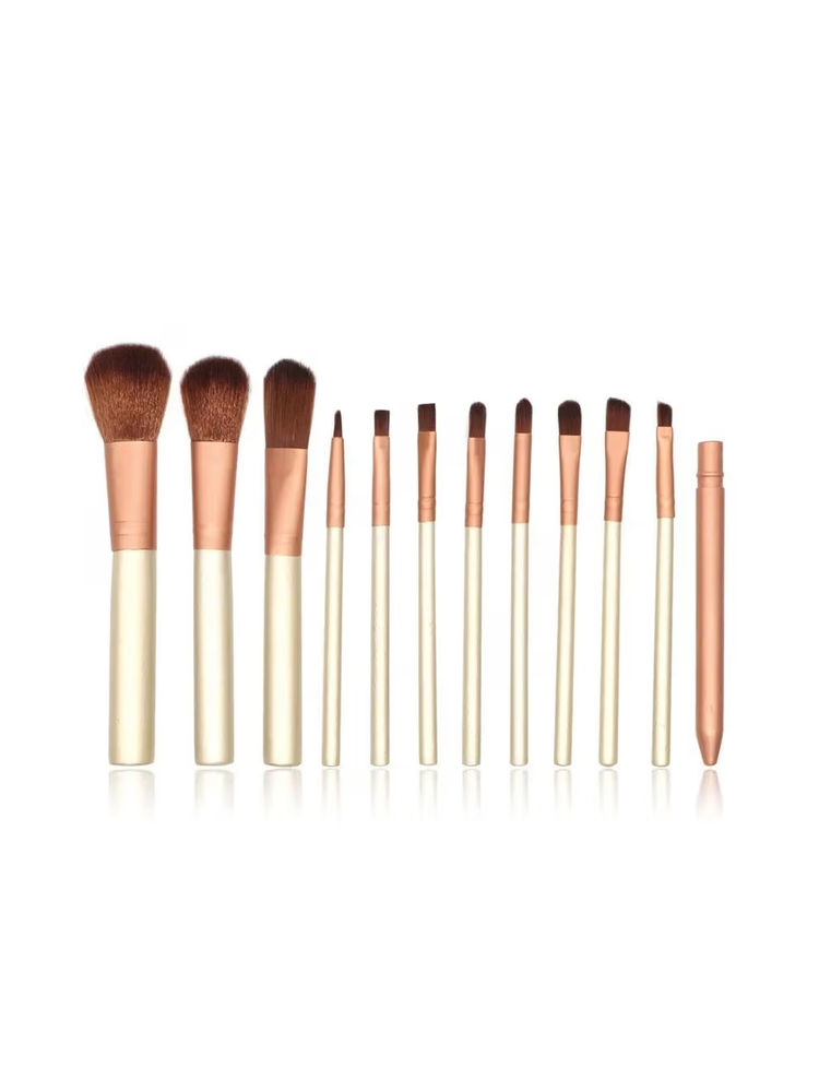 Gorgio Professional Make Up Brush Kit GP0098 (Pack Of 12) (Colour /Shape May Vary)-picture-13