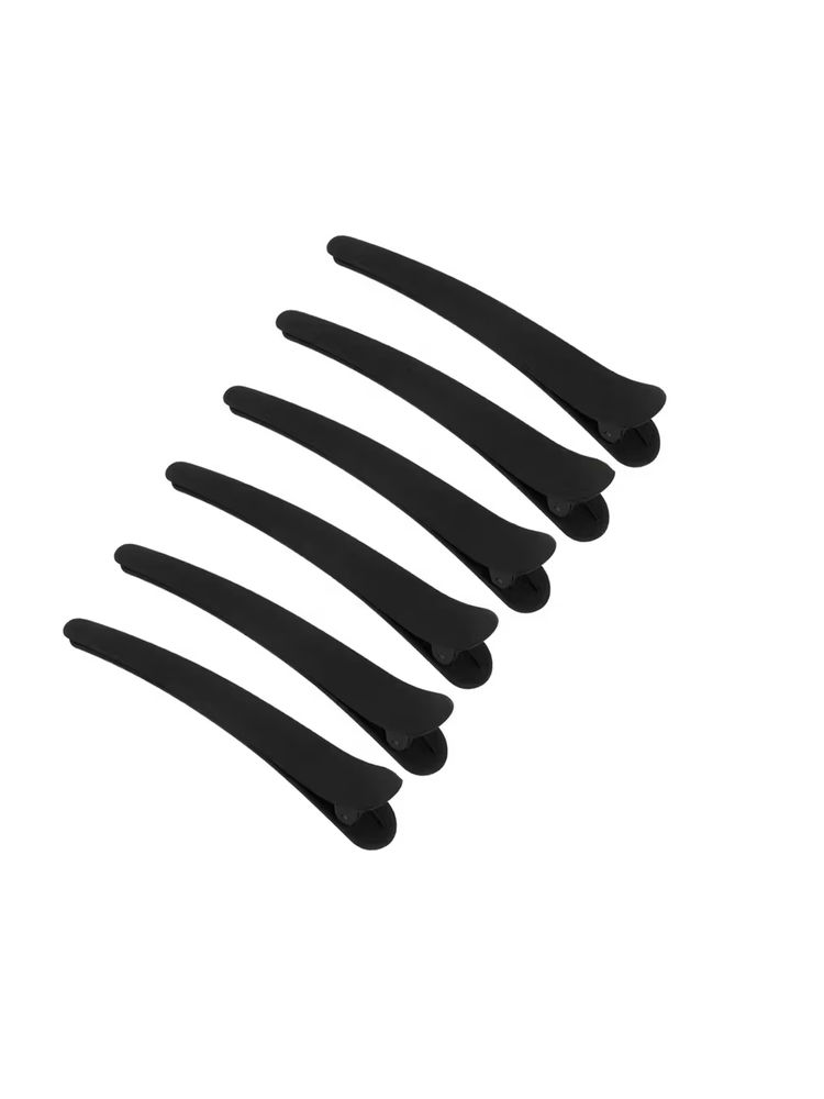 Gorgio Professional Premium Hair Clip GP0091 - (Set Of 06) (Colour /Shape May Vary)