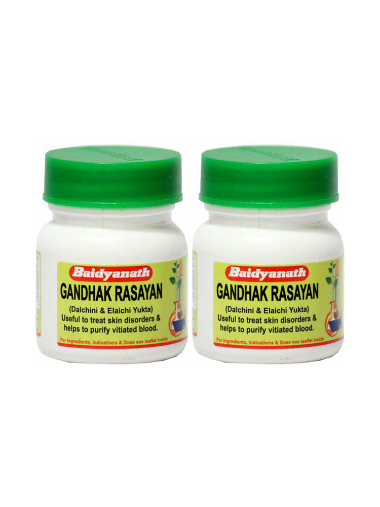 Baidyanath Gandhak Rasayan Helathy Skin - Pack Of 2-picture-27