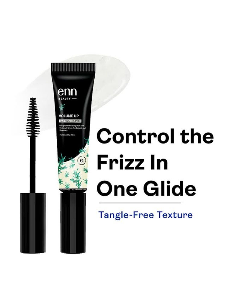 ENN Hair Growth Finishing Gel Anti-Frizz Flyaway Setting Stick With Redensyl - Natural Styling