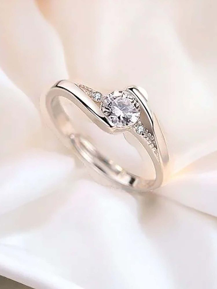 Salty Women White Vow Gemstone Ring-image-2