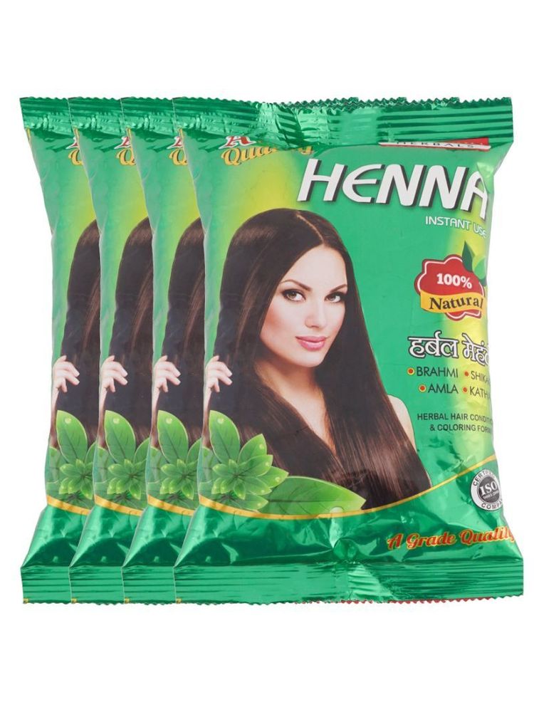 Panchvati Herbals Hair Henna Mehandi 100% Natural- Pack Of 4-image-2