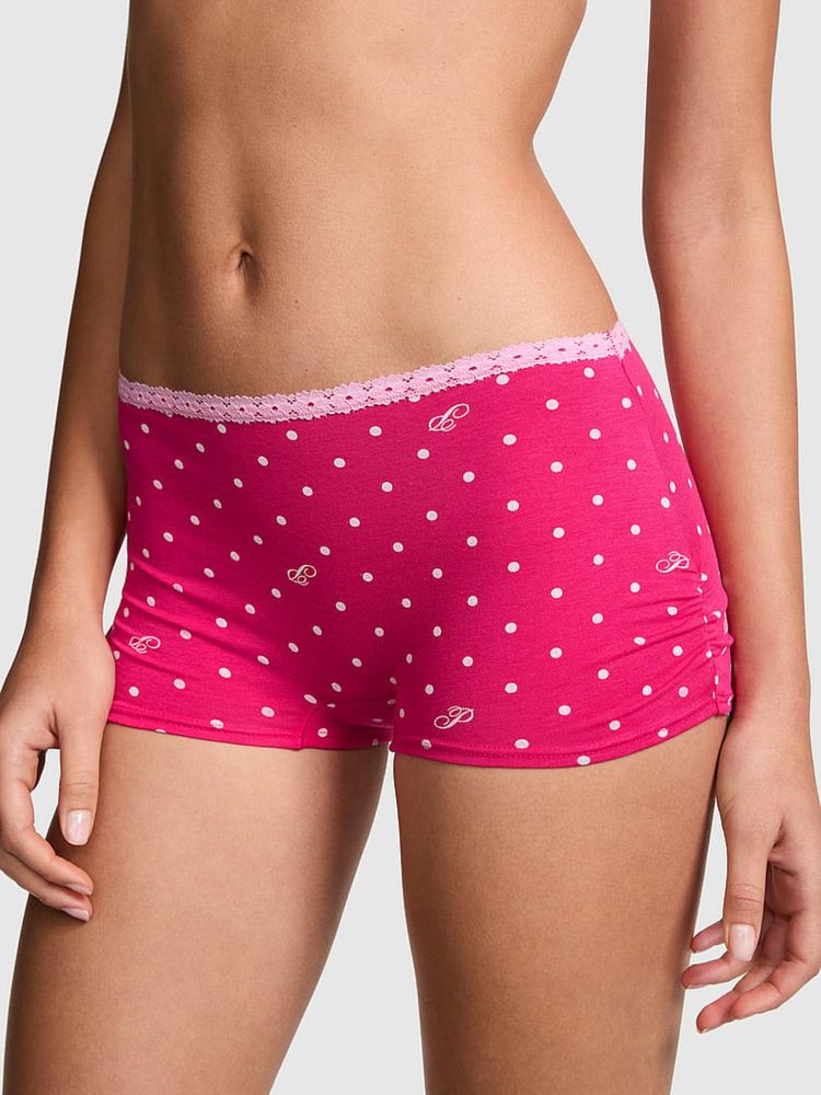 victoria's secret intimates Victoria's Secret PINK Cotton Dorm Boyshort Panty-picture-33