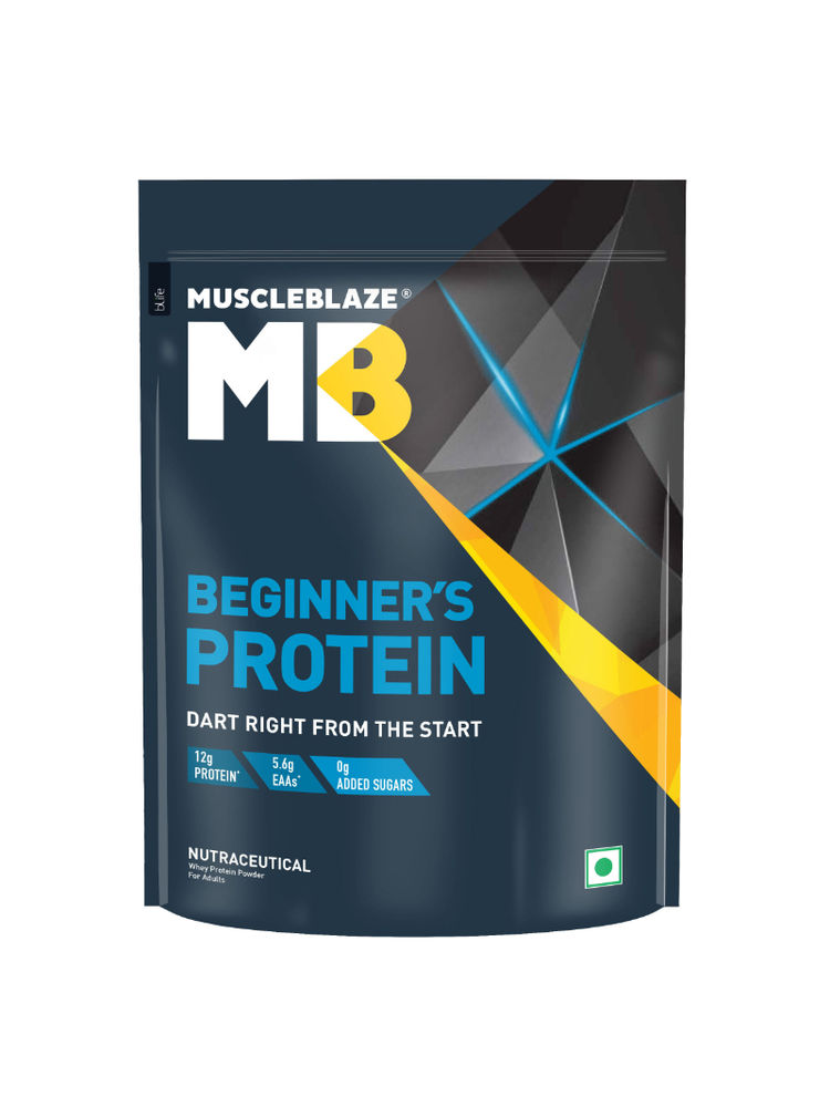 MuscleBlaze Beginner's Whey Protein Supplement - Chocolate