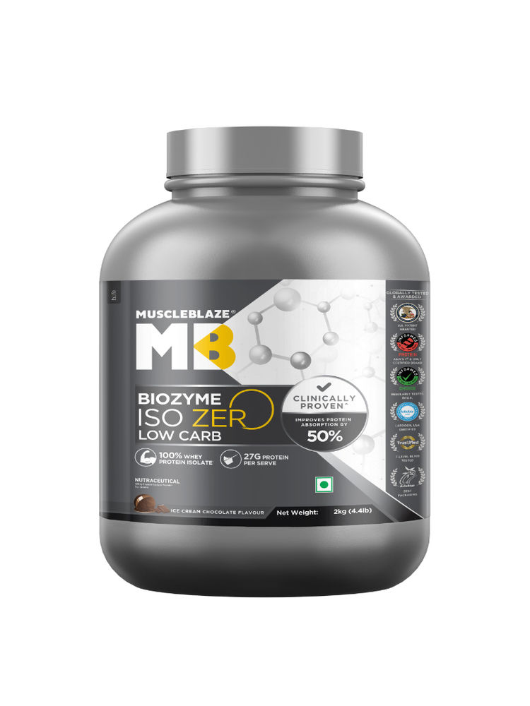 Muscleblaze Iso-zero Zero-carb Whey Protein Isolate - Chocolate