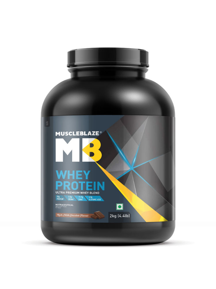 MuscleBlaze Whey Protein - Rich Milk Chocolate