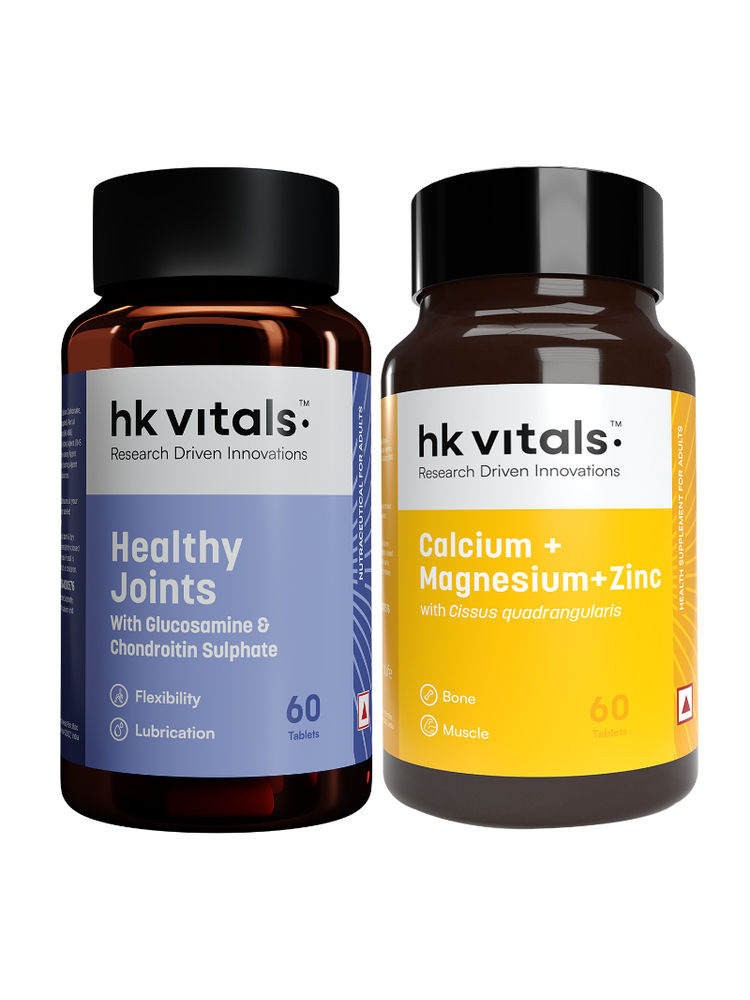 HealthKart HK Vitals Calcium Magnesium & Zinc Tablets & Joint Support Supplement with Glucosamine-image-16