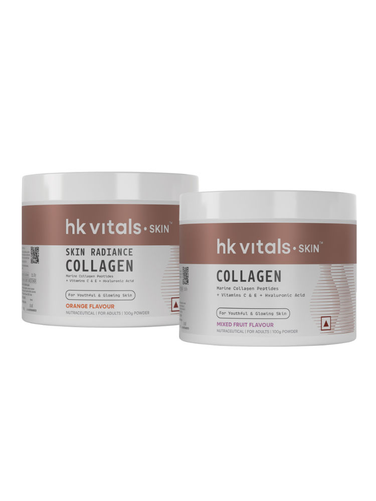 HealthKart HK Vitals Skin Radiance Collagen - Mixed Fruit & Orange Combo-picture-13