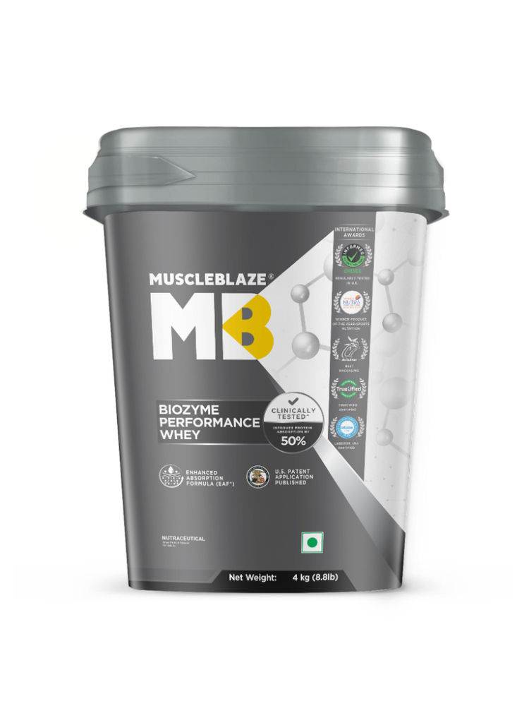 MuscleBlaze Biozyme Performance Whey Protein - Chocolate Hazelnut