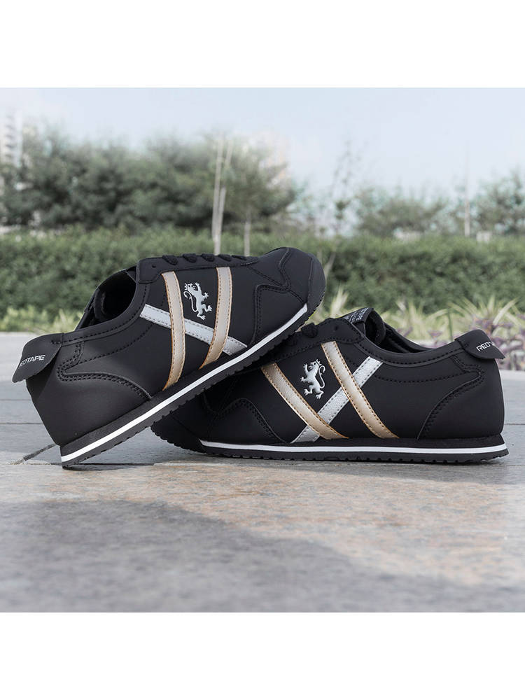 Red Tape Women Solid Black Lifestyle Sneakers-picture-13