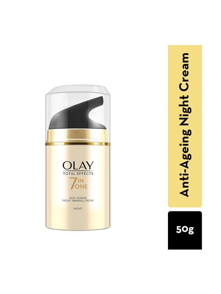 Olay Total Effects Night Cream, Fights 7 Signs Of Ageing With Niacinamide And Green Tea Extracts-picture-11
