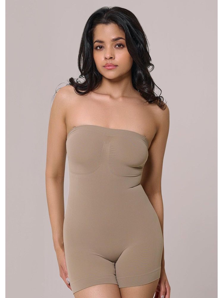 INVOGUE Intense Strapless Bodyshaper - Beige-picture-26