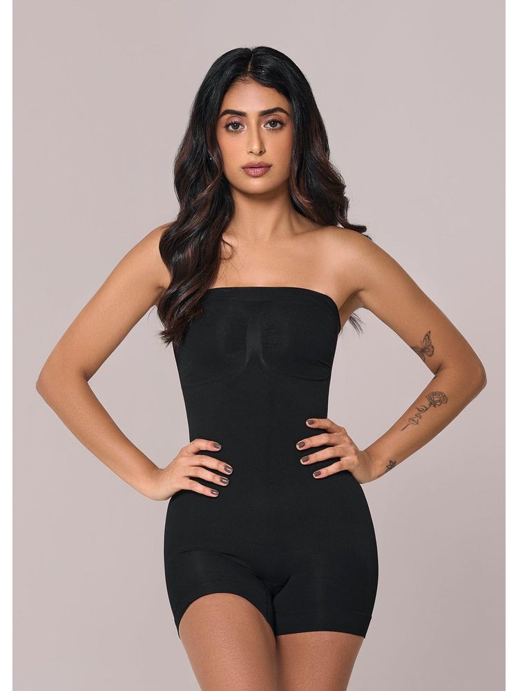 INVOGUE Intense Strapless Bodyshaper - Black-picture-13
