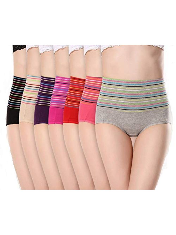 BRACHY Cotton Women Hipster Panty Assorted Multi-Color (Pack of 3)-picture-28