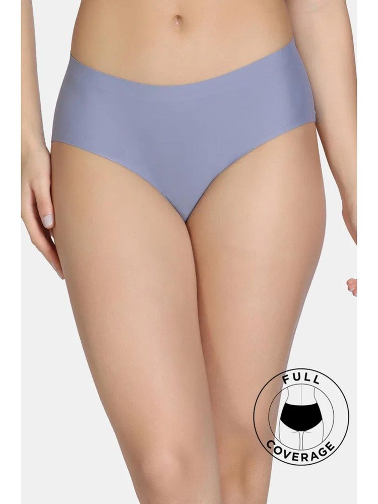 Zivame Low Rise Full Coverage Hipster Panty - Silver Bul-picture-19