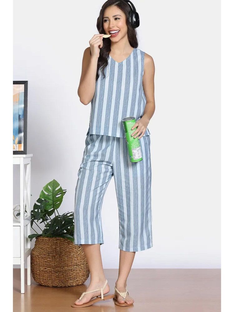 Zivame 2 Mile Fashion Capri With Top - Plein Air-picture-49
