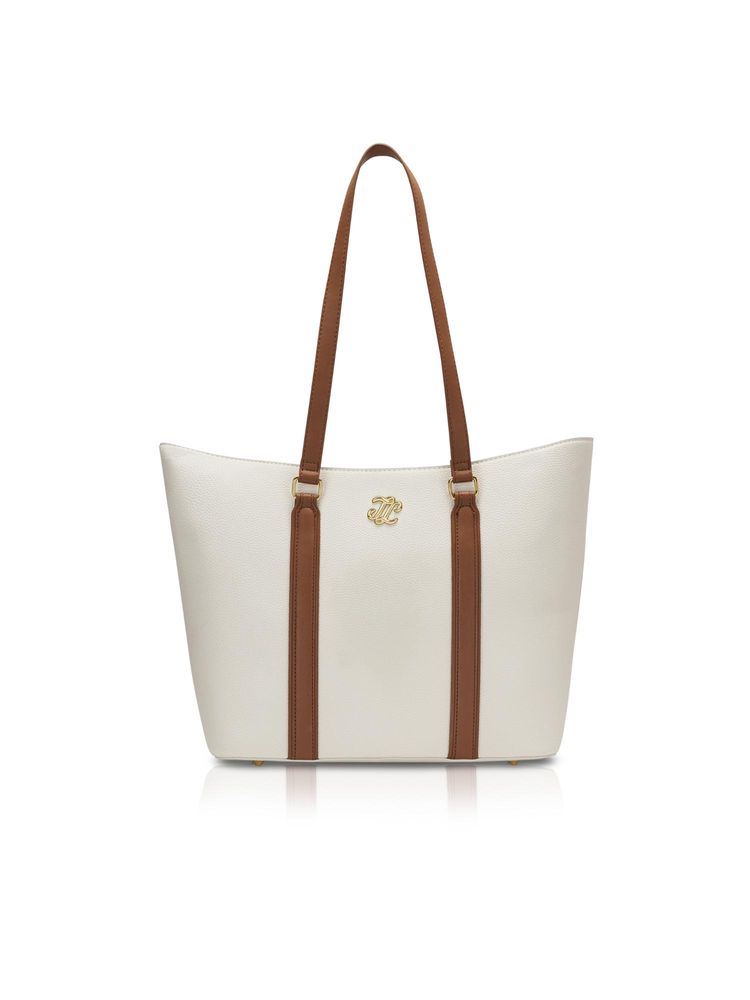 Lavie Signature Women Off White Avalon Tote Bag (L)-picture-10