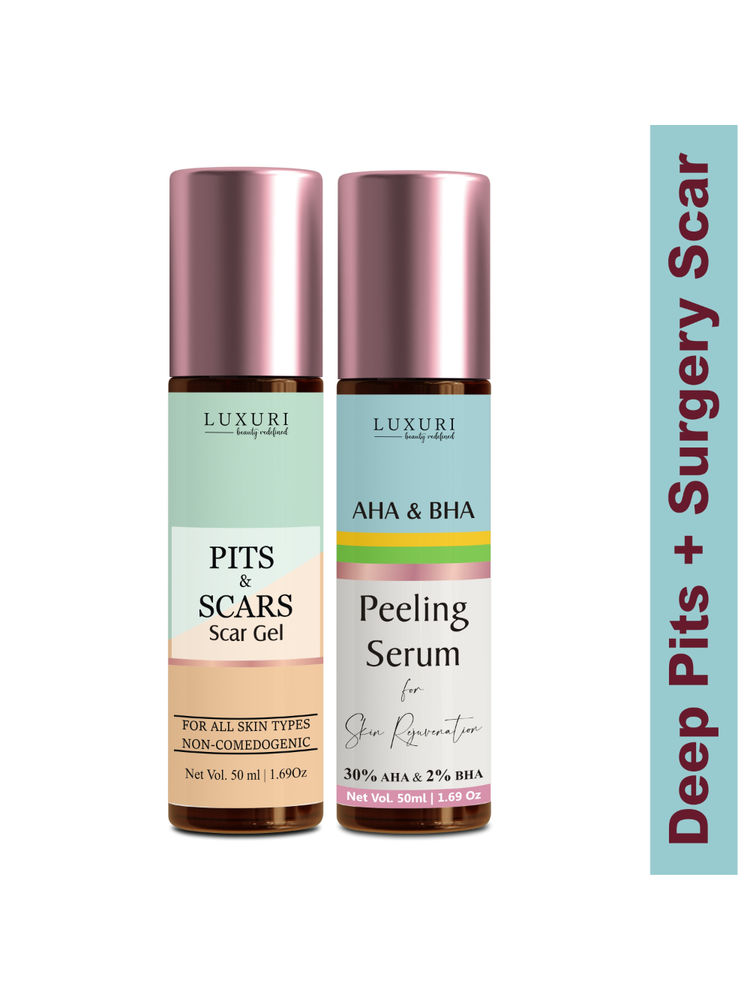 Luxuri Advanced Scar Care Regime for Deep Scars Pits & Surgery Scars