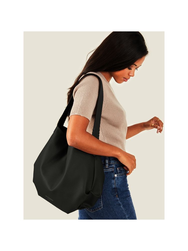 Accessorize London Women Black Slouch Shoulder Bag-image-43