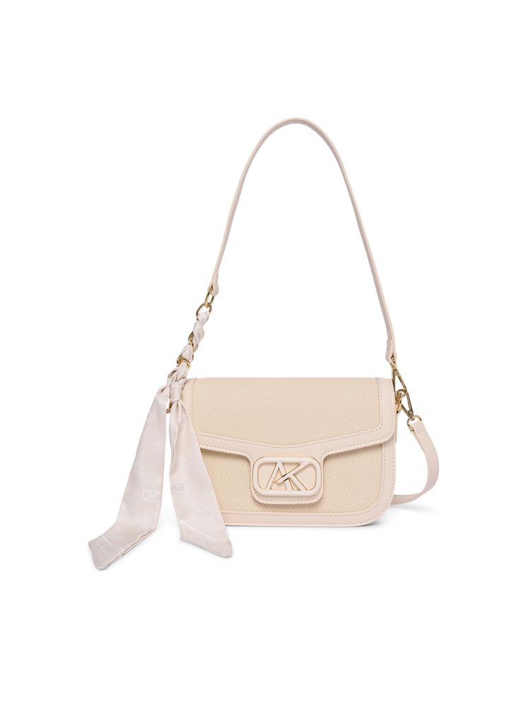 Akiki London Kilburn 21 Flap Sling Bag-Off-White (M)-image-38
