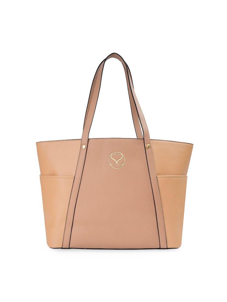 Sugarush Luisiana Women Pu Tote bag - Camel-image-3